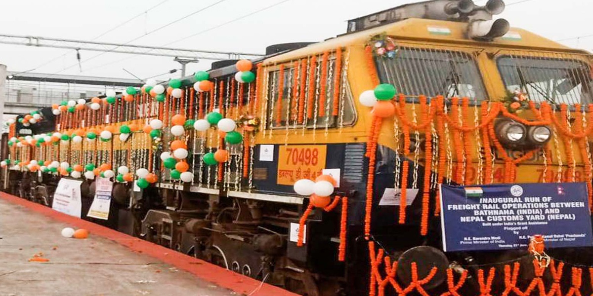कोलकाताबाट विराटनगरका लागि सिधा रेल कार्गो सेवा सुरु