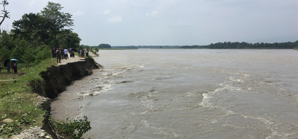 राप्ती नदीमा बेपत्ता भएका दुई बालबालिकामध्ये एकको शव फेला : बालिकाको खोजी जारी