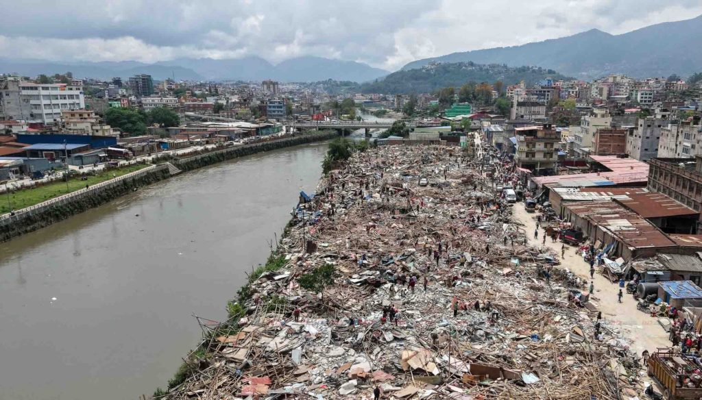 बागमती नदी किनारका हटाइएका बस्ती क्षेत्रमा खुला पार्क, हरित क्षेत्र र पदमार्ग निर्माण गरिने
