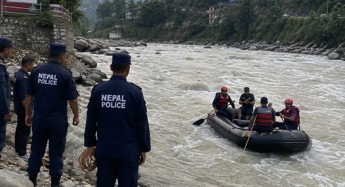 सुनकोशीमा बेपत्ता दम्पतीमध्ये श्रीमतीको शव ओखलढुंगामा फेला, श्रीमान् अझै बेपत्ता