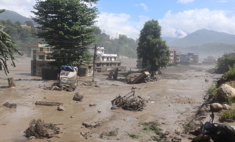 बाढी प्रभावित क्षेत्रमा रहेका ४० नेपालीको अवस्था बुझिदिन प्रशासनलाई स्थानीयको आग्रह