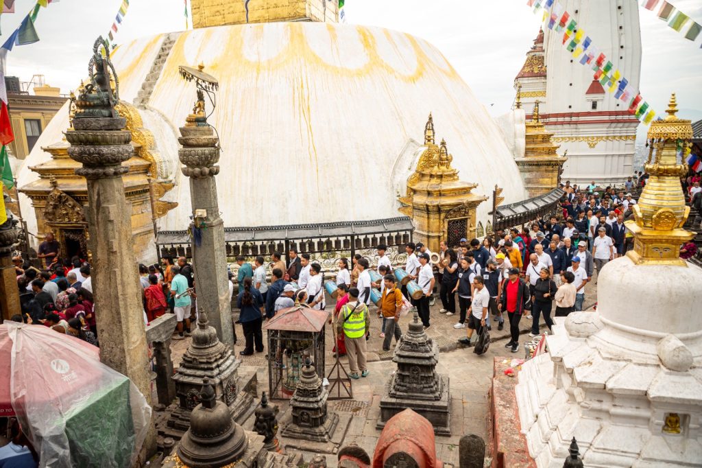बौद्ध धर्मावलम्बीको पवित्र ‘गुँला’ पर्व सुरु : काठमाडौँ उपत्यकामा बढ्यो चहलपहल