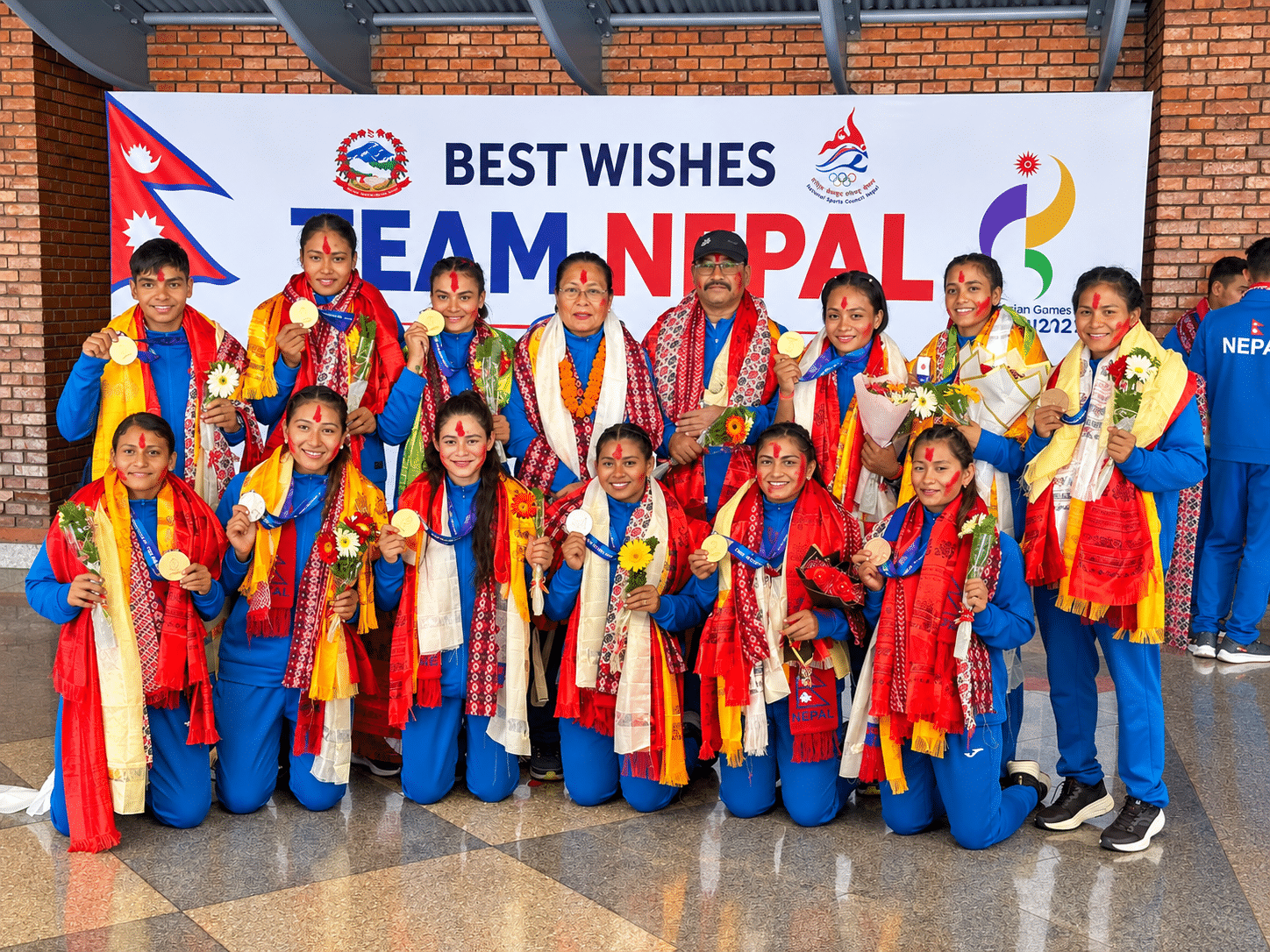 नेपाललाई पदक दिलाउने खेलाडी स्वदेश फिर्ता