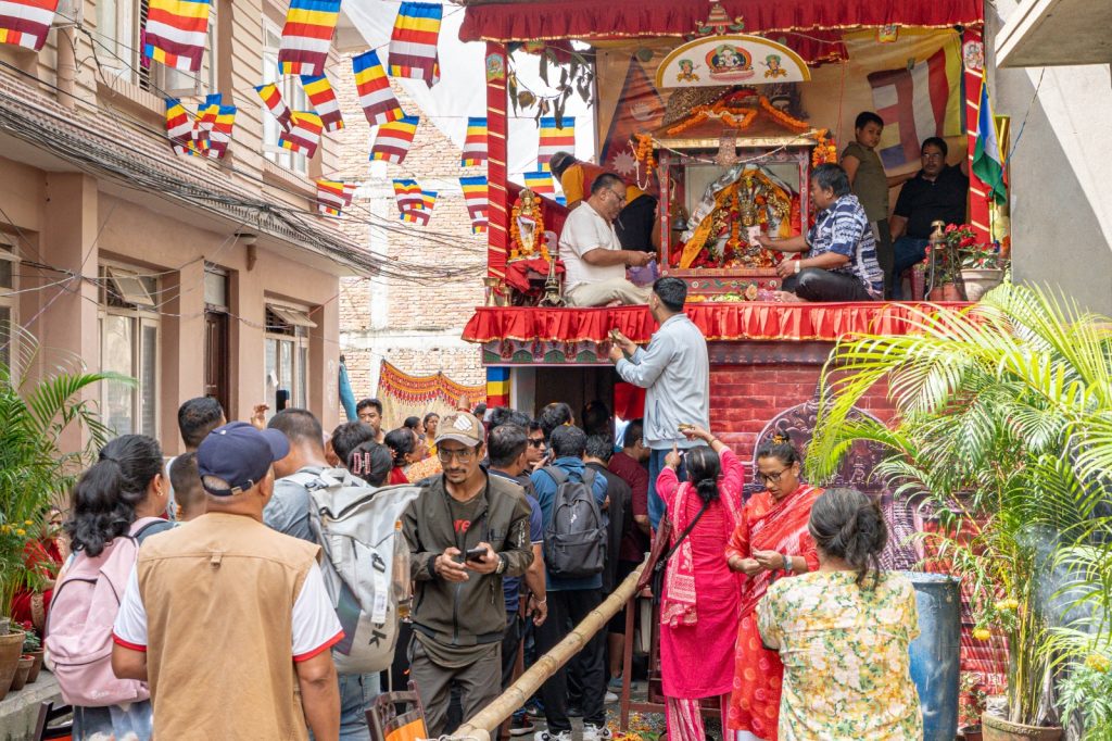 लामो समयको अन्तरालपछि चःमतिमा ‘नराँ पञ्चदान’,आज विधिपूर्वक समापन