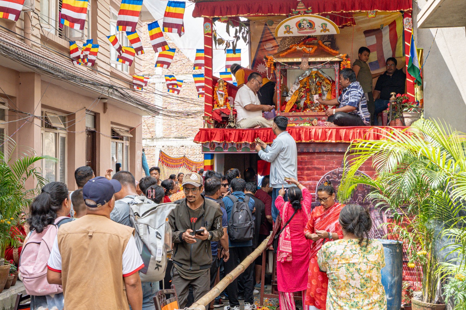 लामो समयको अन्तरालपछि चःमतिमा ‘नराँ पञ्चदान’,आज विधिपूर्वक समापन