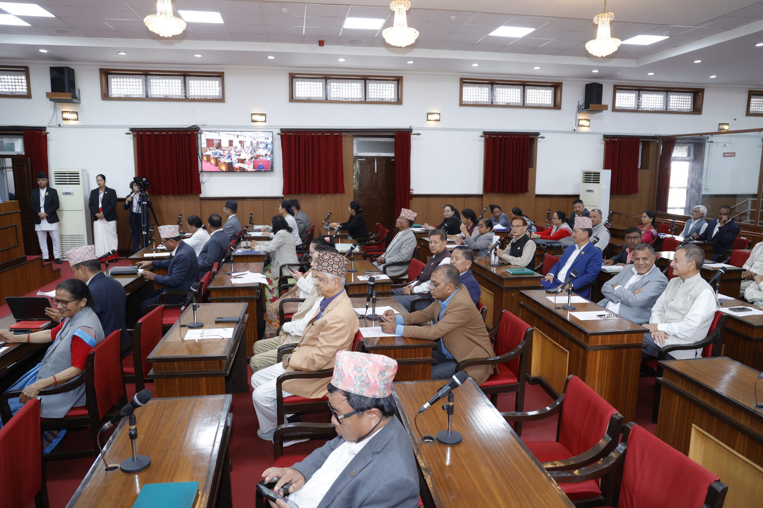 राष्ट्रियसभामा दशैँ–तिहार अघि उपभोग्य वस्तुको अभाव हुन नदिन माग