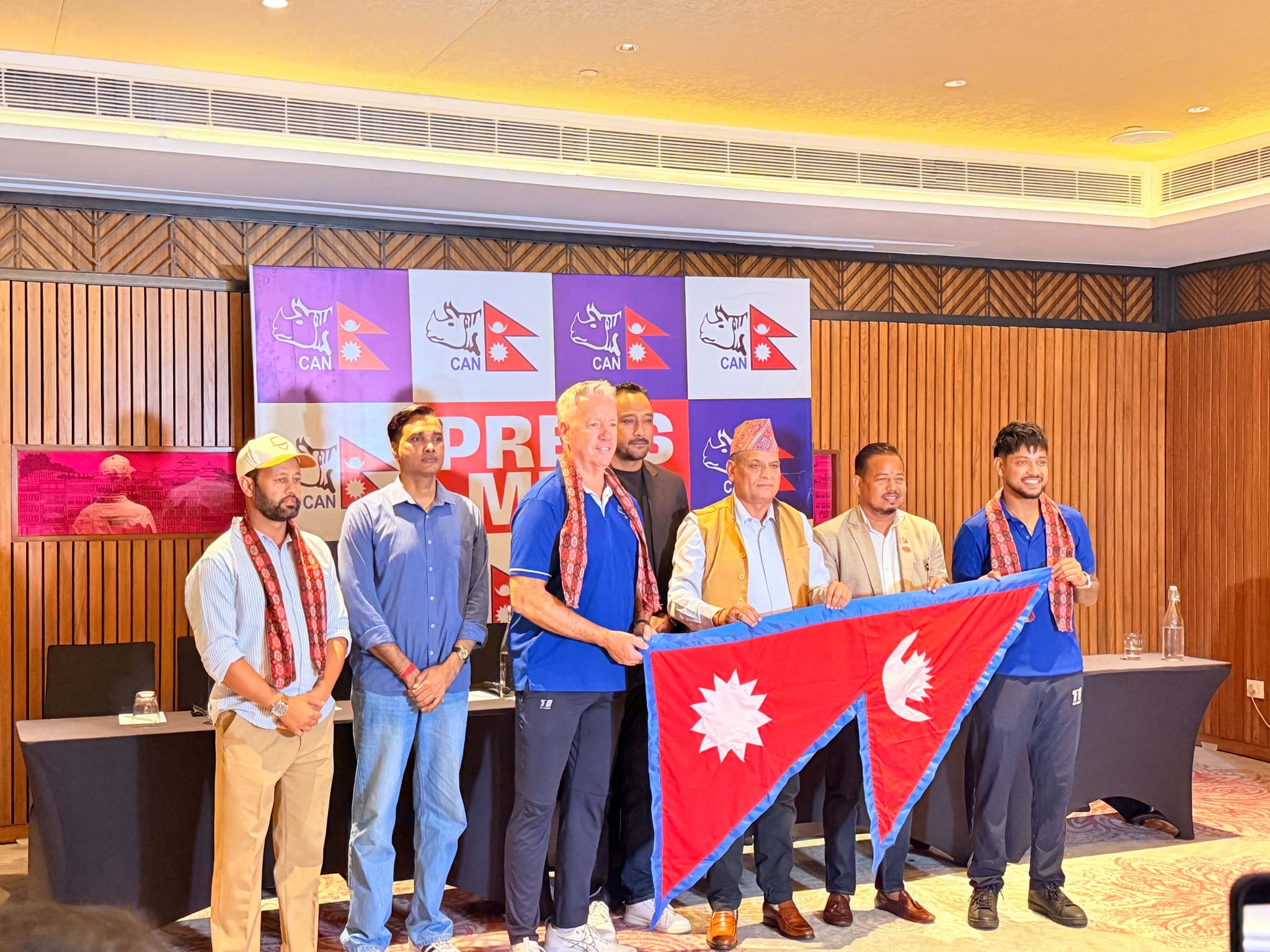 विश्वकप लिग–२ खेल्ने नेपाली क्रिकेट टोलीको बिदाइ