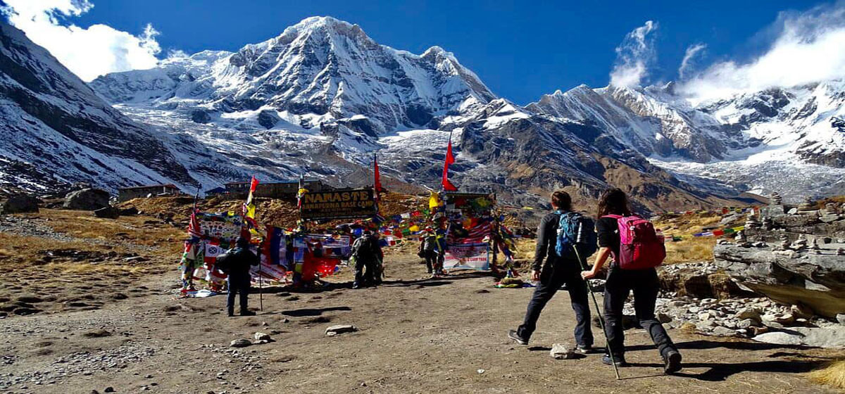 अवरोध हटेपछि अन्नपूर्ण चक्रीय पदमार्गमा फर्कियो रौनक: दैनिक दुई सयसम्म पर्यटक भित्रिँदै