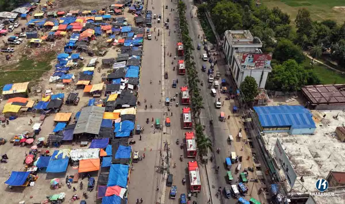 वीरगञ्जका मुख्य सडक आठ किलोमिटर विस्तार गरिने