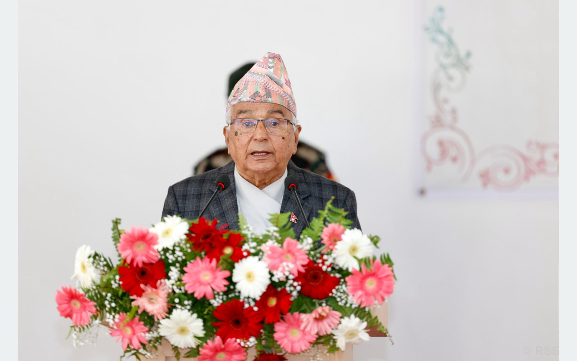 शिक्षालाई भविष्यका चुनौती र अवसरसँग जोड्न राष्ट्रपति पौडेलको जोड