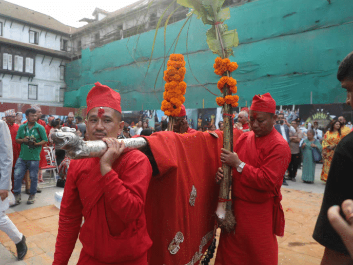 नवरात्रको सातौँ दिन आज कालरात्रि देवीको पूजा, फूलपाती भित्र्याइँदै