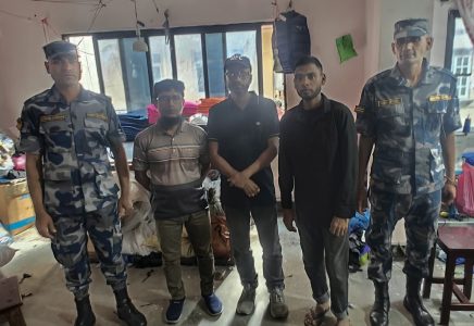 काठमाडौँमा लुकिछिपी बसिरहेका १० विदेशी नागरिक पक्राउ