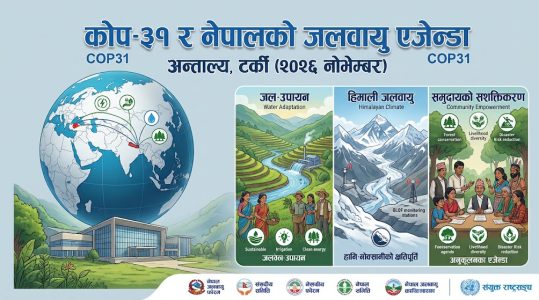 कोप–३१ मा नेपालको सहभागिता परिणाममुखी बनाउन संसदीय समितिका सभापतिको निर्देशन